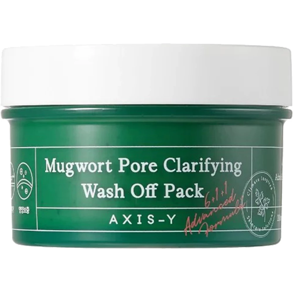 AXIS-Y 6+1+1 Masca Exfolianta pentru Fata Mugwort - Calmare, Exfoliere si Luminozitate Ten Acneic, 100 ml