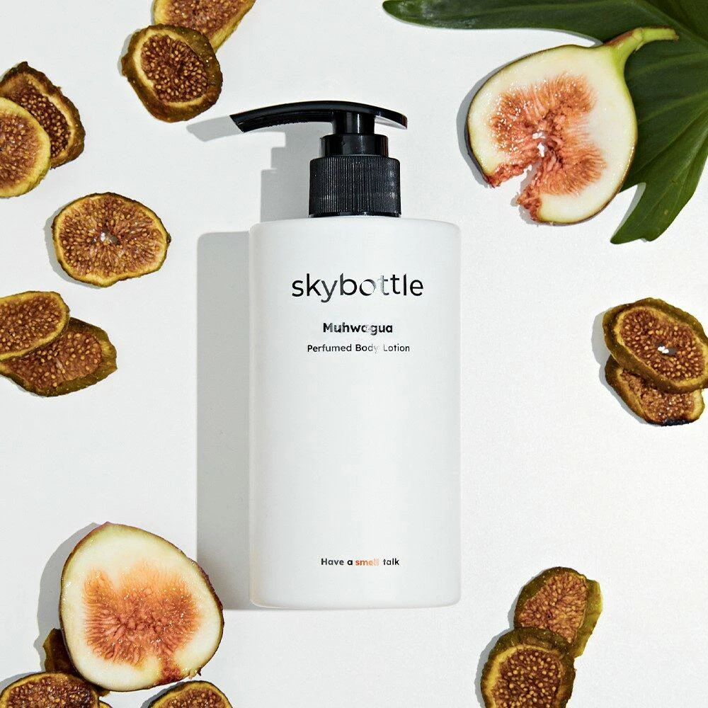 SKYBOTTLE Muhwagua Lotiune de Corp Parfumata - Hidratare Intensiva si Parfum Revigorant de Smochin, 300 ml