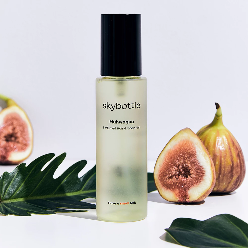 SKYBOTTLE Muhwagua Mist Parfumat pentru Par si Corp 100 ml - Hidratare si Prospetime cu Extract de Smochina, 100 ml