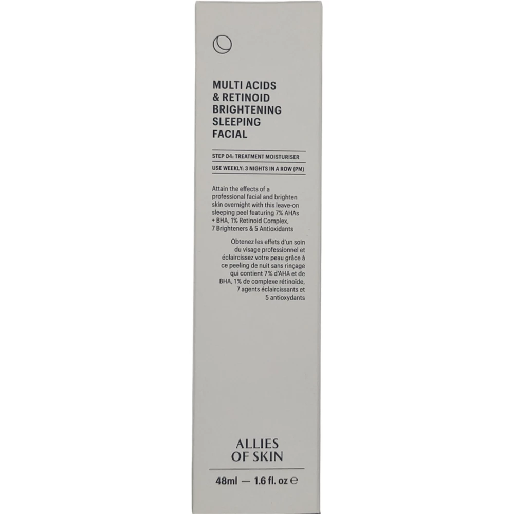 Multi Acids and Retinoid Brightening Sleeping Facial Crema de fata 48 ml
