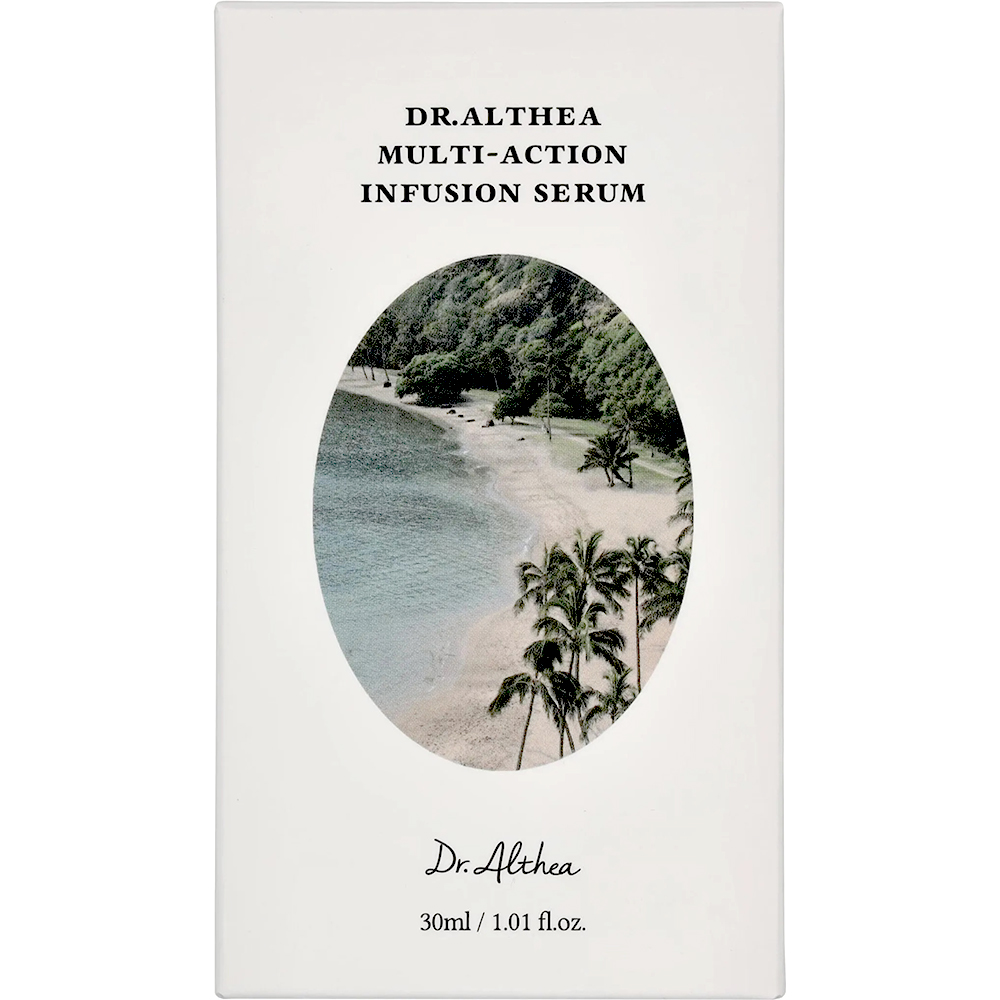 Dr. Althea Multi-Action Infusion Serum - ser de fata formulat cu niacinamida si acid hialuronic, care contribuie la hidratarea pielii si la mentinerea prospetimii tenului - 30 ml