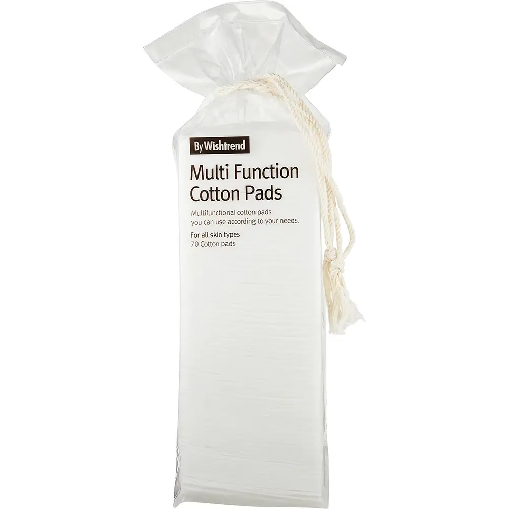 By Wishtrend Pure Care Discuri demachiante multifunctionale 70 buc - exfoliere delicata si curatare profunda, 70 buc