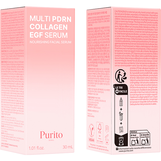 Multi PDRN Collagen Egf Serum Ser de fata 30 ml