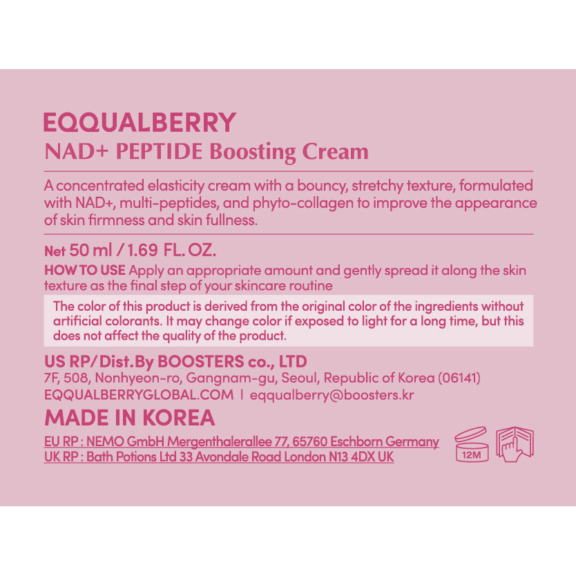 NAD+Peptide Boosting Cream Crema de fata 50 ml