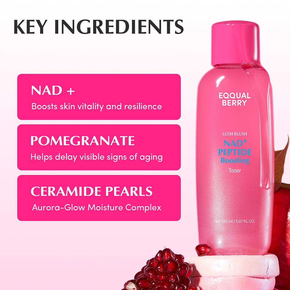 NAD+Peptide Boosting Toner Toner de fata 150 ml