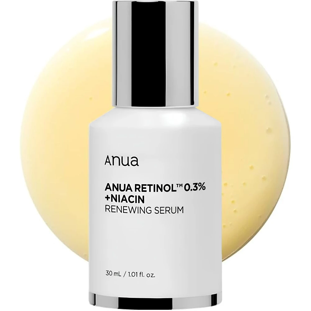 ANUA Renew Active Ser pentru fata Retinol 0.3% si Niacinamida - Antirid si Uniformizare Ten, 30 ml