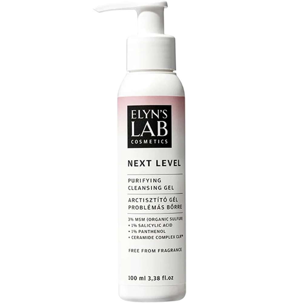 Elyn's Lab Next Level Purifying Cleansing Gel Gel de curățare anti-imperfecțiuni cu acid salicilic, 100 ml