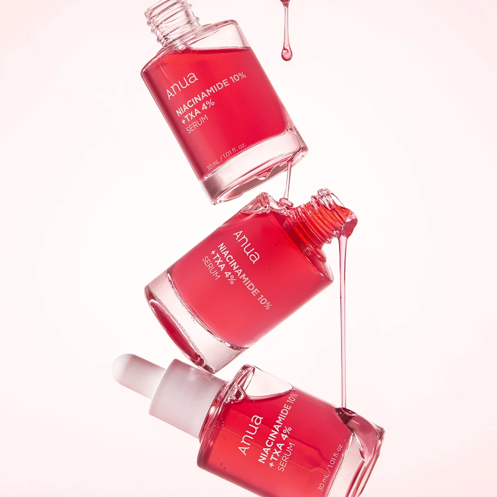 ANUA Brightening Solutions Ser de fata Corector pentru Pete Pigmentare Niacinamide 10% si TXA 4% - Iluminare si Uniformizare Ten, 30 ml