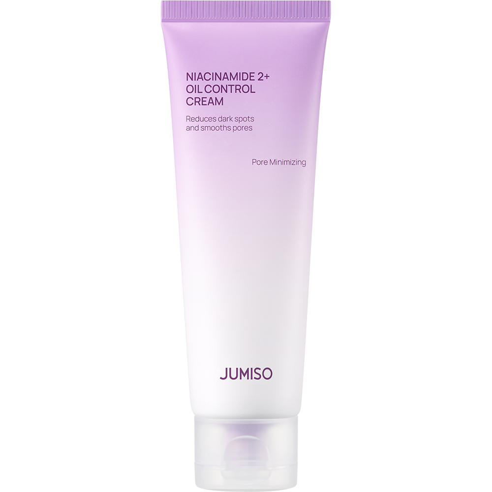 JUMISO Niacinamide 2+ Oil Control Cream 80 ml - Crema de fata formulata cu niacinamida si acid tranexamic, care contribuie la echilibrarea sebumului si la diminuarea aspectului porilor