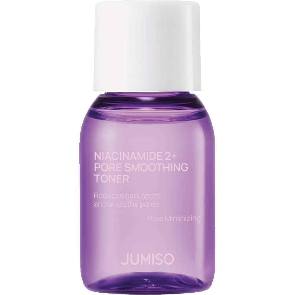 JUMISO Niacinamide 2+ Pore Smoothing 20 ml - Toner de fata formulat cu niacinamide si acid salicilic, care contribuie la diminuarea aspectului porilor dilatati si la reglarea excesului de sebum