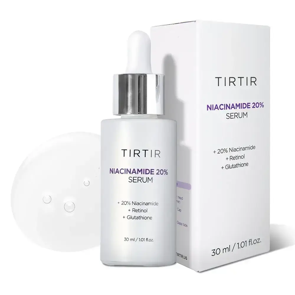 TIRTIR Niacinamide Collection Ser de fata Niacinamide 20% - Antirid, Iluminator si Uniformizare Ten, 30 ml