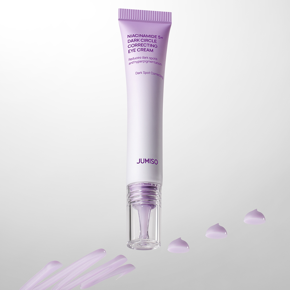 JUMISO Niacinamide 5+ Dark Circle Correcting Eye Cream 15 ml - Crema contur ochi formulata cu niacinamida si cafeina, care contribuie la estomparea aspectului cearcanelor, la diminuarea pungilor de sub ochi si la netezirea ridurilor fine