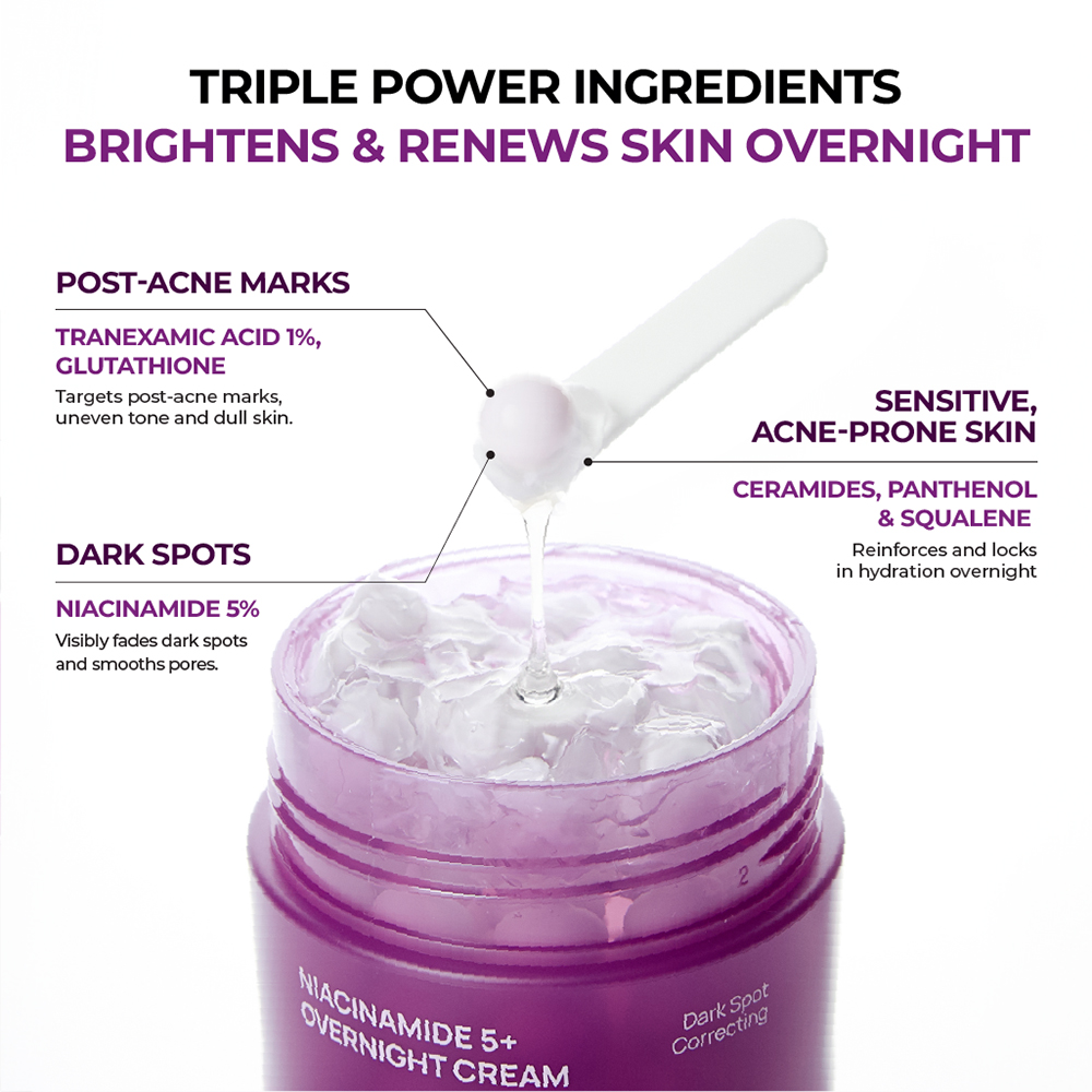 Niacinamide 5+ Overnight Cream Crema de fata 50 ml