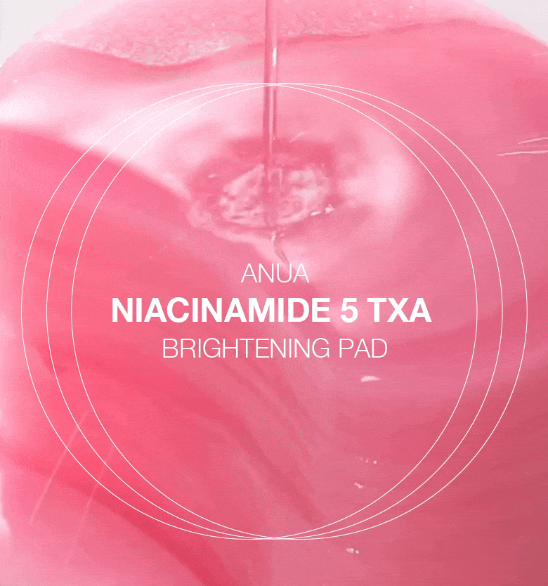 ANUA Niacinamide 5 TXA Brightening Pad Dischete Tonice - hidratare si luminozitate, 60 buc