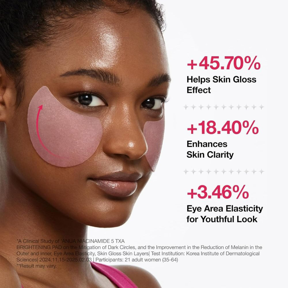 ANUA Niacinamide 5 TXA Brightening Pad Dischete Tonice - hidratare si luminozitate, 60 buc