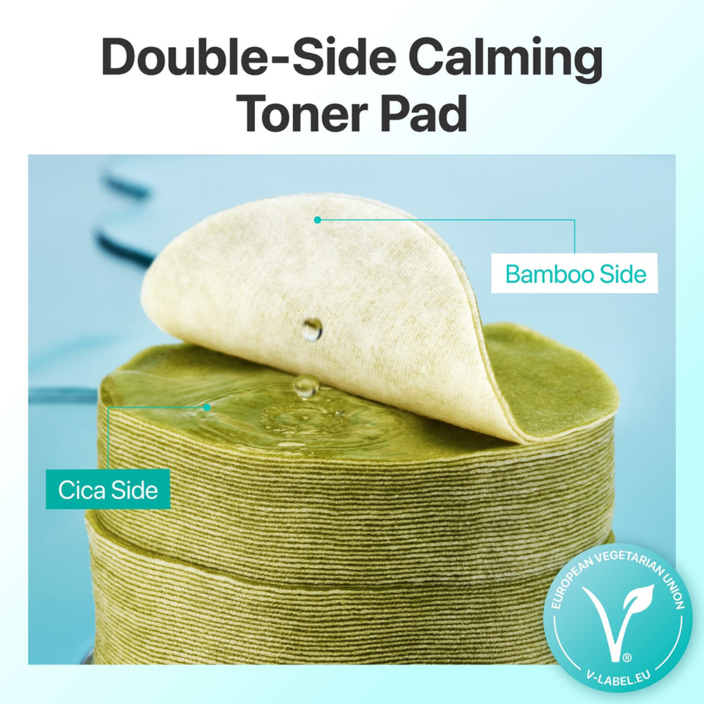 Numbuzin Centella Re-leaf Dischete Tonice Calmante 70 buc - Hidratare si Calmare Ten Acneic, 150 ml