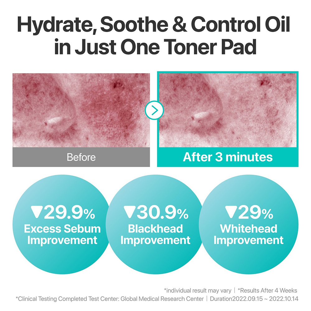 Numbuzin Centella Re-leaf Dischete Tonice Calmante 70 buc - Hidratare si Calmare Ten Acneic, 150 ml