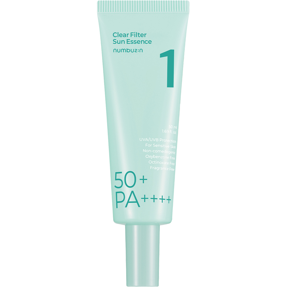 Numbuzin No.1 Clear Filter Sun Essence – Cremă Solară cu SPF50+ PA++++, 50 ml, Textură Lejeră, Protecție și Hidratare