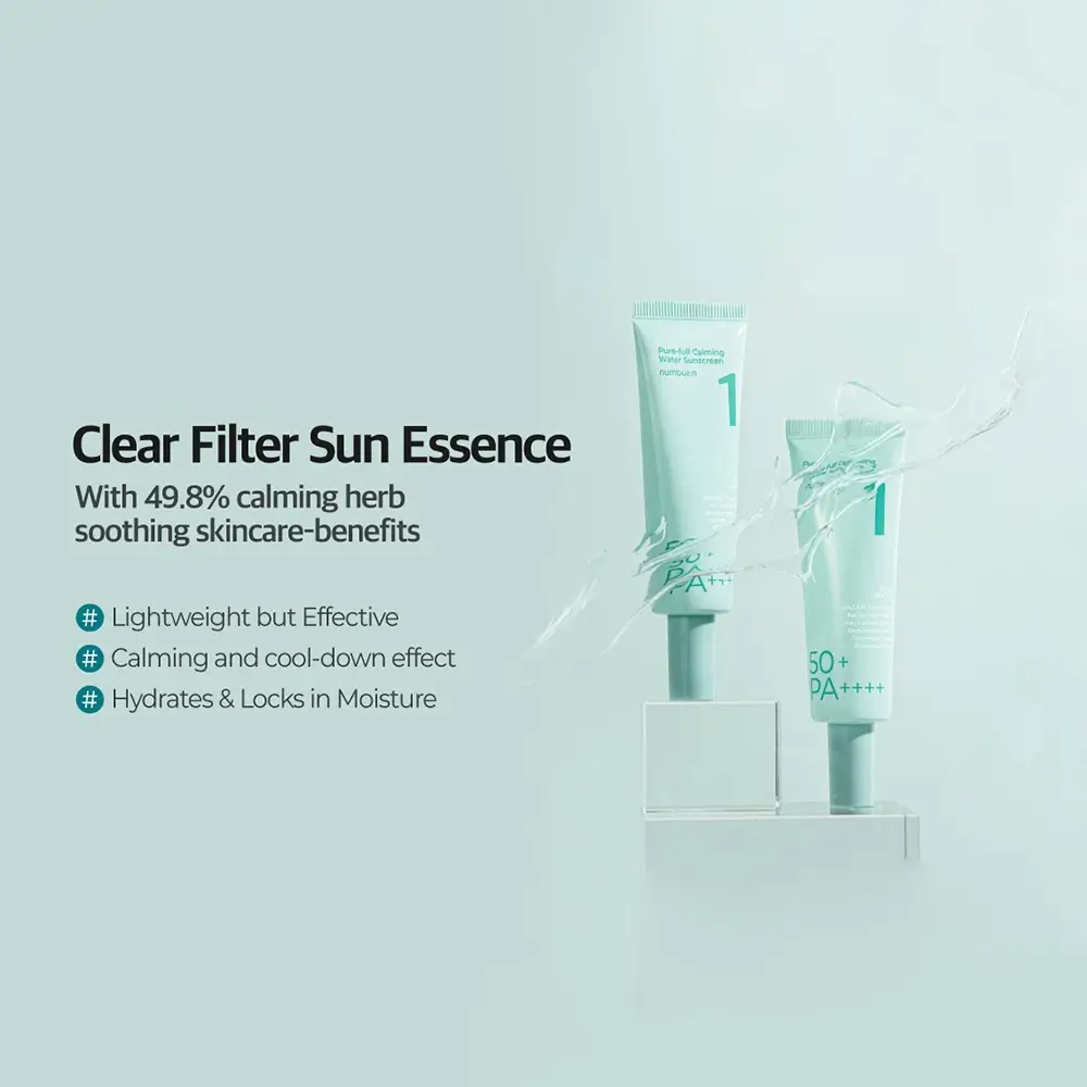 No.1 Clear Filter Sun Essence Crema de fata cu factor de protectie SPF 50+PA++++ 50 ml