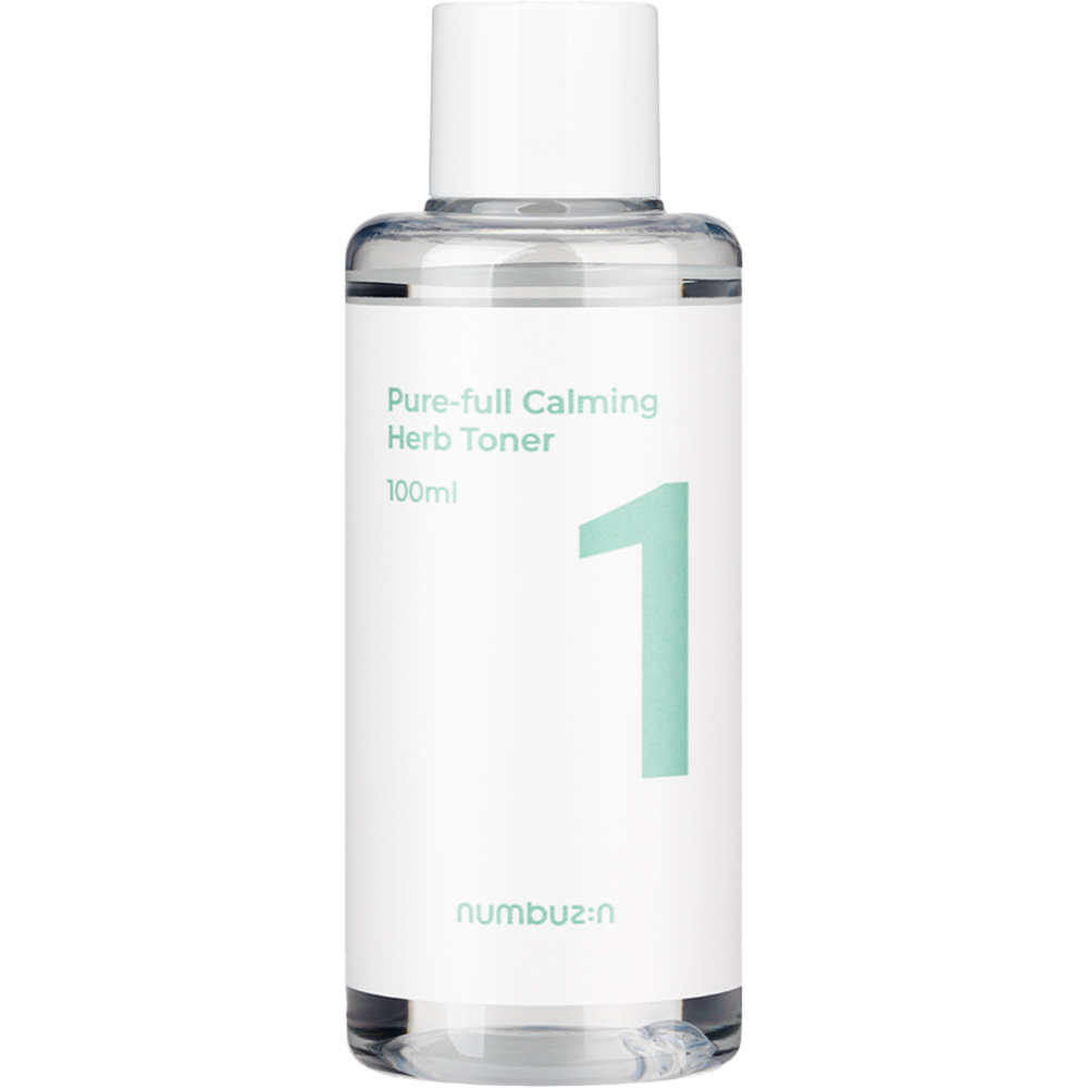 Numbuzin No.1 Pure-Full Calming Herb Toner – Toner de Față Calmant, 100 ml | K-beauty