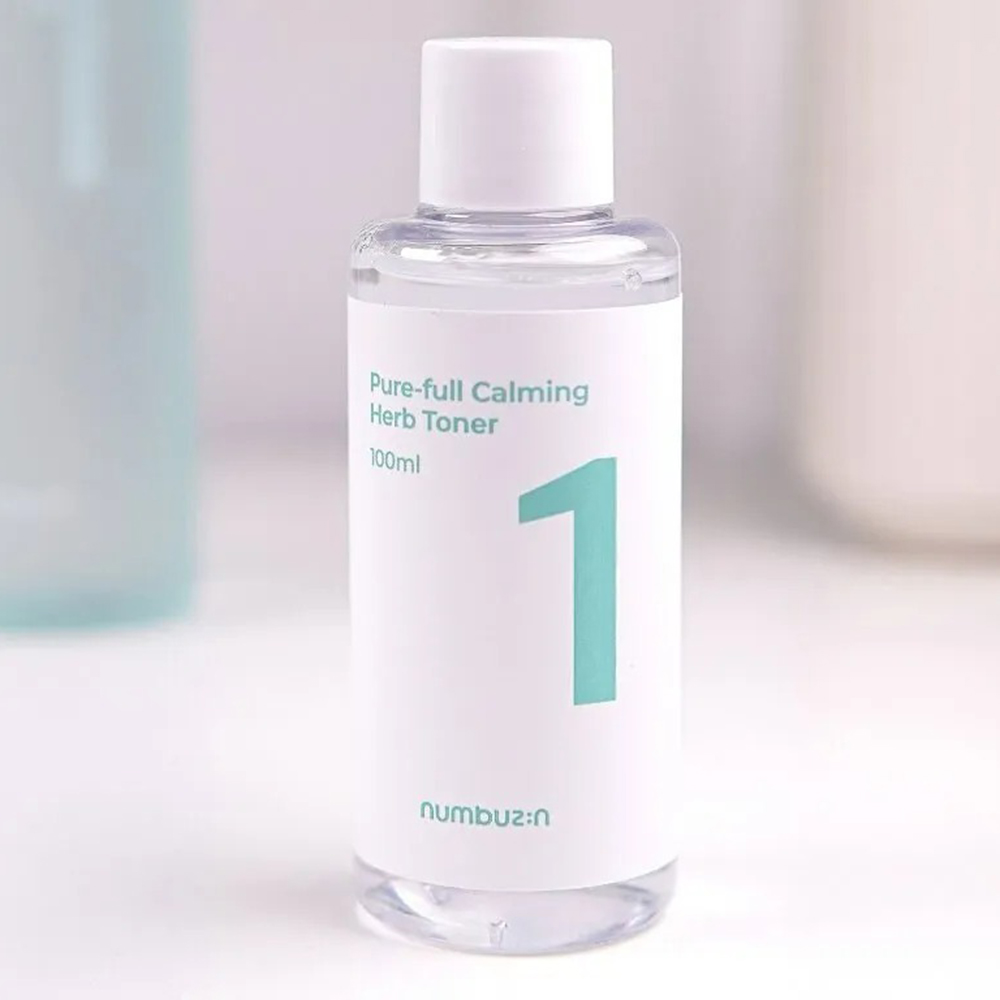 Numbuzin No.1 Pure-Full Calming Herb Toner – Toner de Față Calmant, 100 ml | K-beauty