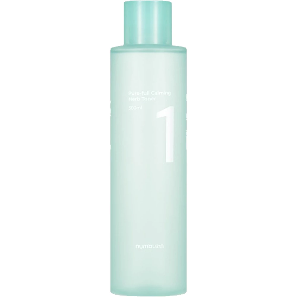 NUMBUZIN No.1 Pure-Full Toner Toner calmant pentru fata 300 ml - Calmare si hidratare ten sensibil, anti-roseata, 300 ml