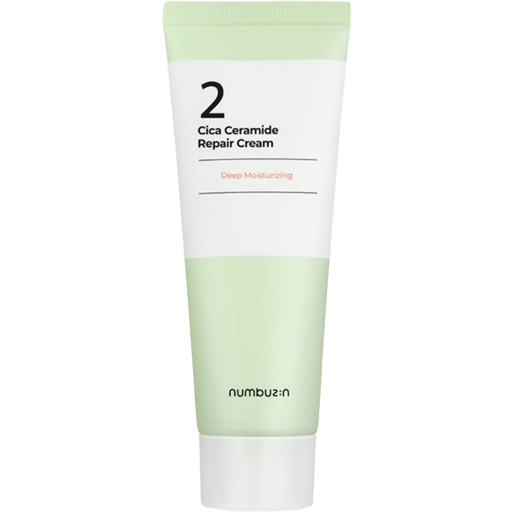 Numbuzin No.2 Cica Ceramide Repair Cream – Cremă de Față Reparatoare, 60 ml | K-beauty