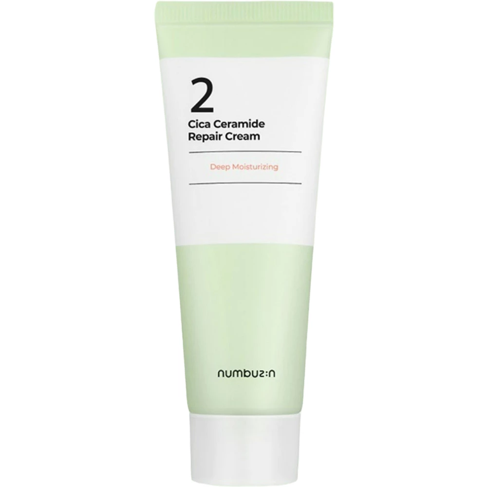NUMBUZIN No.2 Cica Ceramide Crema Reparatoare pentru Fata 60 ml - reparare intensa si hidratare calmanta, 60 ml