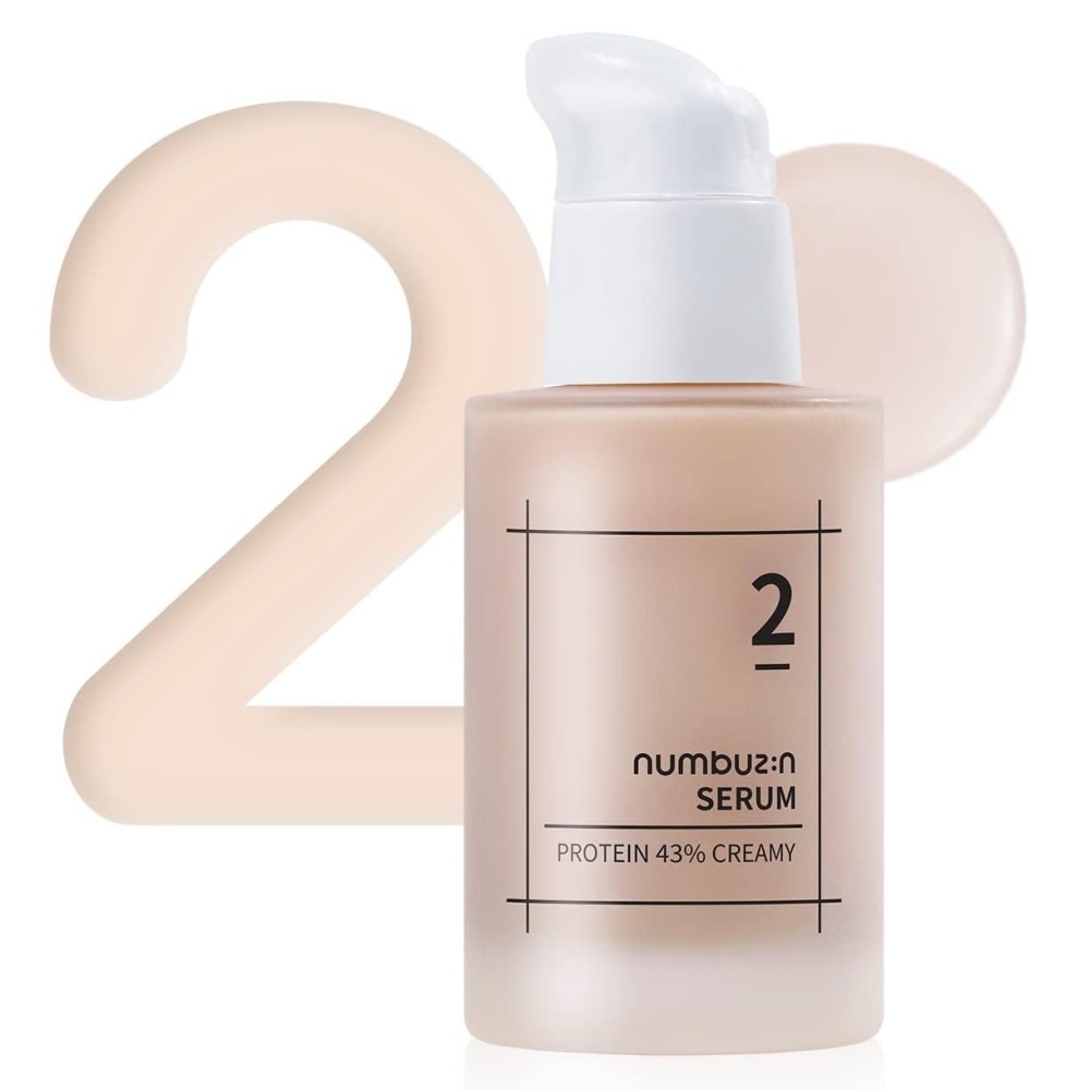 Numbuzin No.2 Protein 43% Creamy Serum – Ser de Față Hidratant & Reparare Intensivă, 50 ml