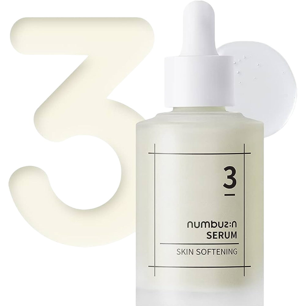 Numbuzin No.3 Skin Softening Serum 50 ml – Ser Hidratant cu Galactomyces & Bifida | Elasticitate & Luminozitate