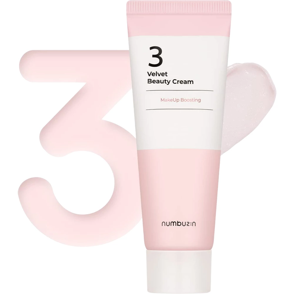 NUMBUZIN No.3 Velvet Beauty Crema de fata hidratanta 60 ml - hidratare intensa si textura catifelata, 60 ml