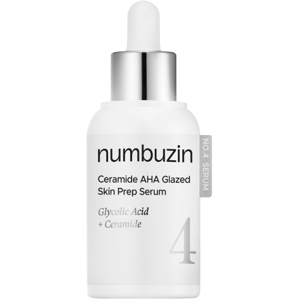 No.4 Ceramide AHA Glazed Skin Prep Serum Ser de fata 30 ml