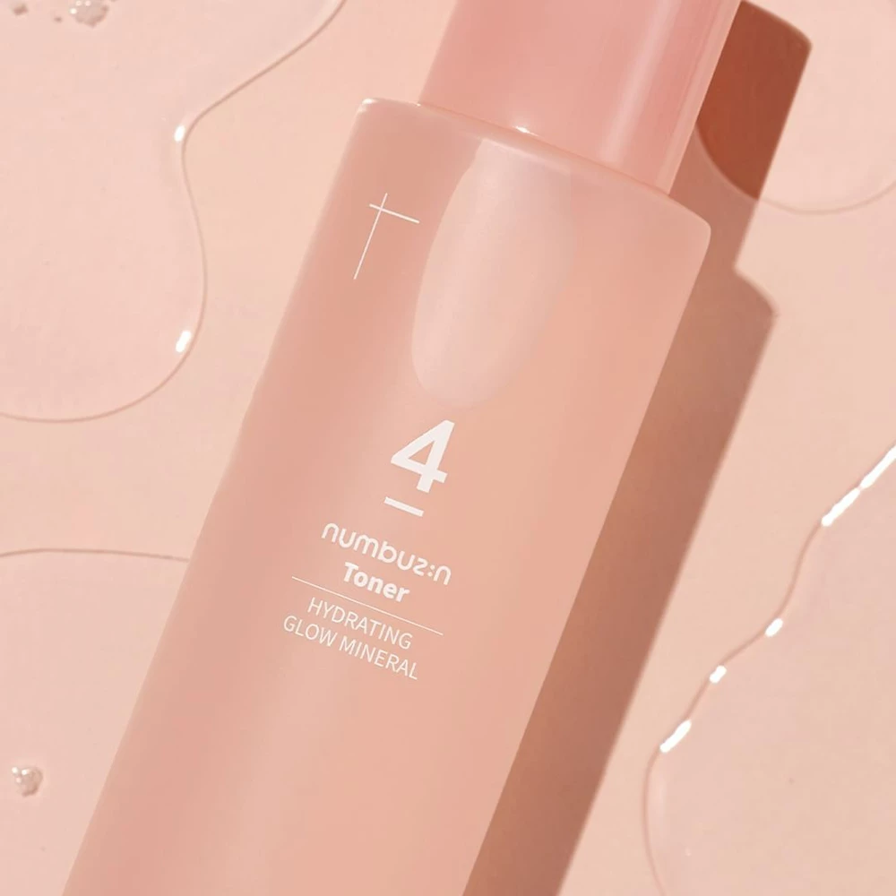 NUMBUZIN No.4 Hydrating Glow Toner mineral hidratant - Hidratare intensa si stralucire radianta, 200 ml