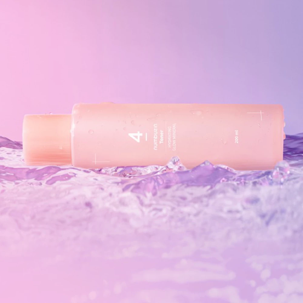 NUMBUZIN No.4 Hydrating Glow Toner mineral hidratant - Hidratare intensa si stralucire radianta, 200 ml