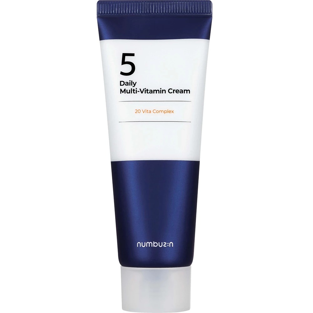 Numbuzin No.5 Crema Hidratanta pentru Fata Multi-Vitamine - Hidratare Antioxidanta si Iluminare Ten, 60 ml