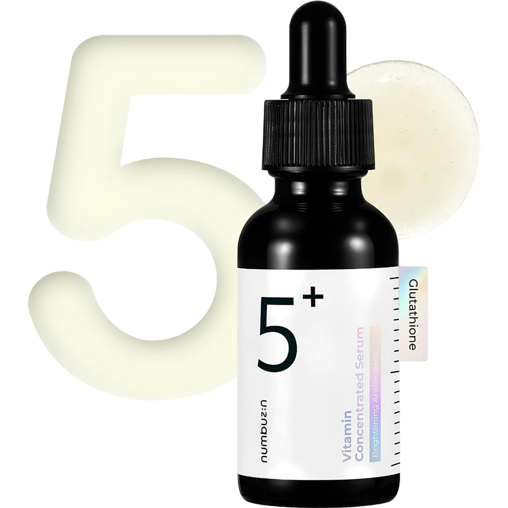 Numbuzin No.5 Vitamin Concentrated Serum 30 ml – Iluminare & Hidratare | Corectarea Petelor & Ridurilor