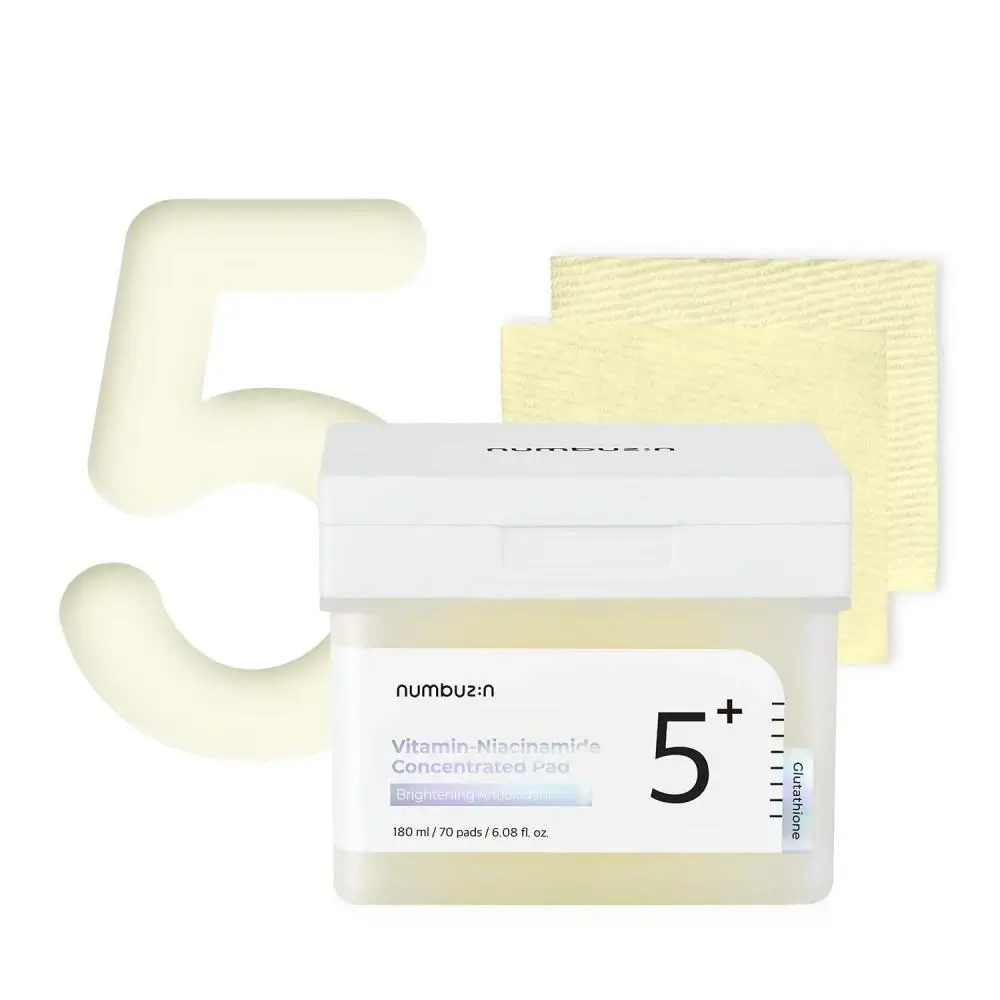 Numbuzin No.5 Vitamin Collection Toner Dischete Concentrate - Luminozitate si Uniformizare Ten cu Niacinamida si Vitamina C
