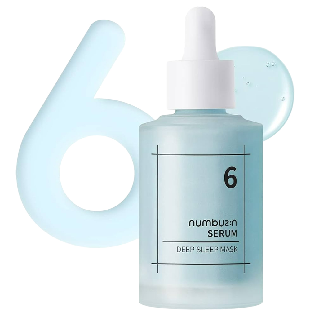 Numbuzin No.6 Deep Sleep Mask Serum – Ser de Față Hidratant cu Acid Hialuronic și Apă Glaciară, 50 ml | Hidratare & Regenerare