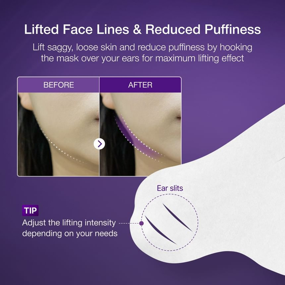 No.9 NAD Bio Lifting-sil Full Face Pach Sheet Masca de fata 28 ml