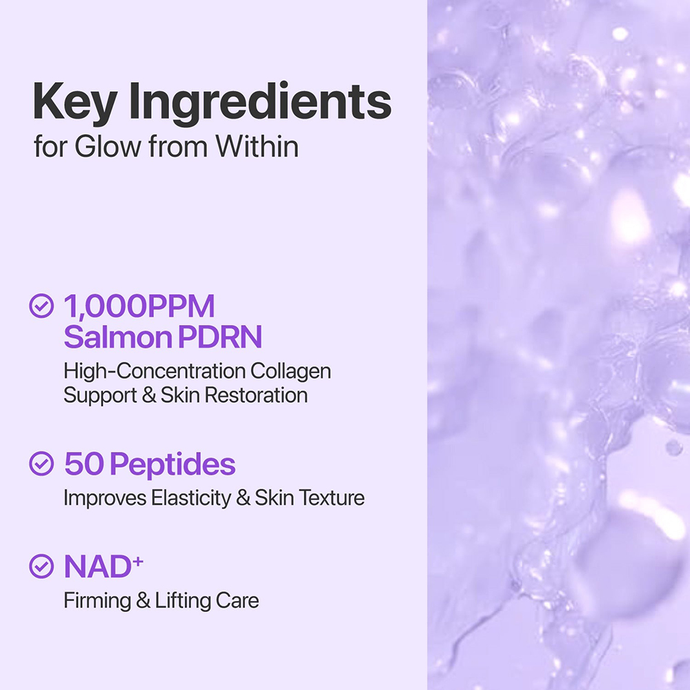 No.9+ NAD+PDRN Glow Boosting Toner Toner de fata iluminator 150 ml