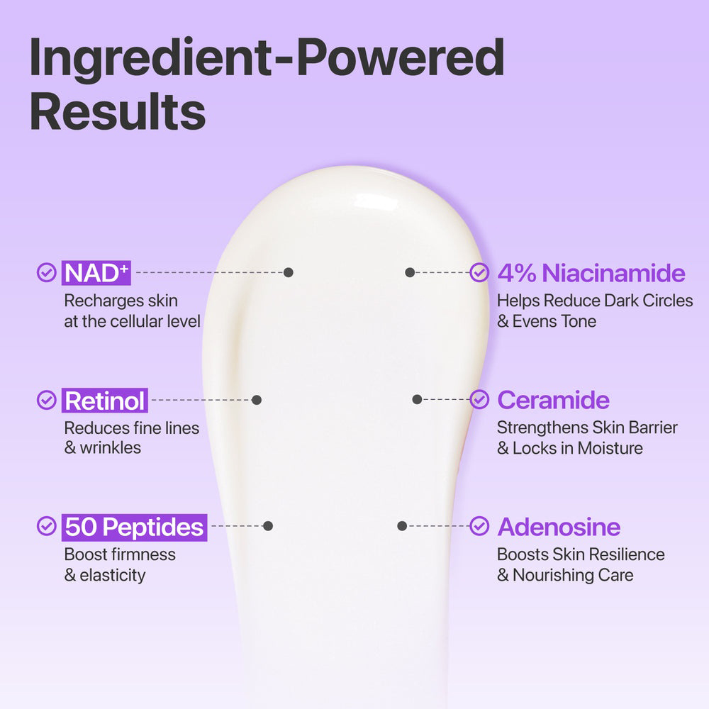 No.9 NAD+Retinol Volumetox Eye Cream Crema contur ochi 10 ml