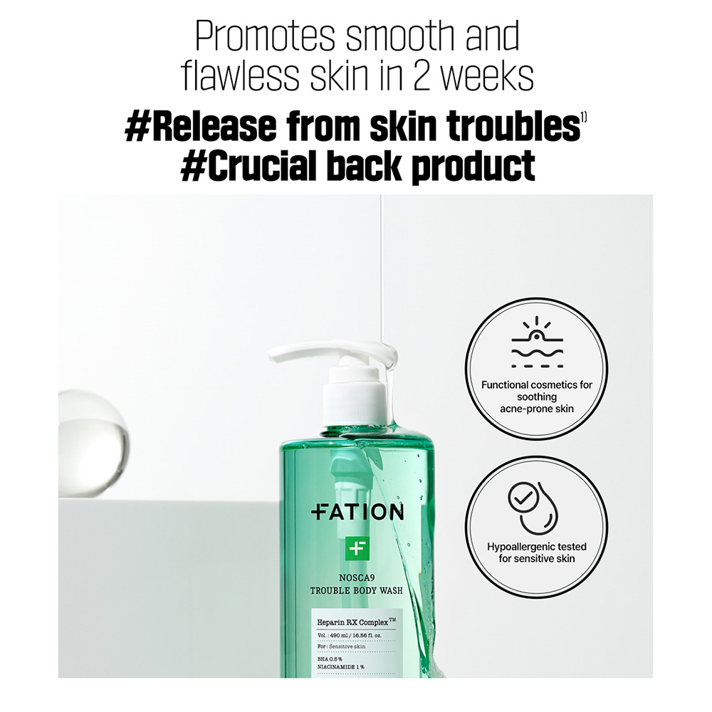 Nosca9 Trouble Body Wash Gel de dus 490 ml