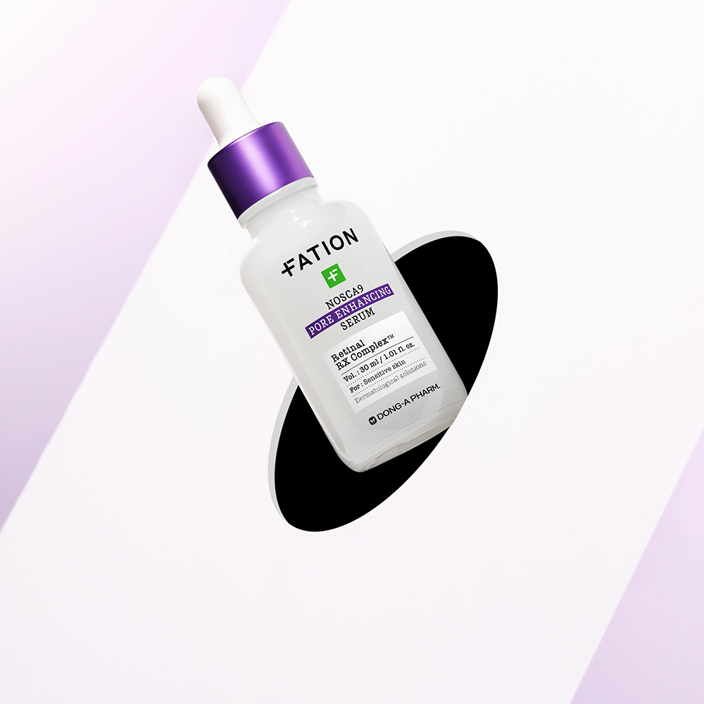 FATION Nosca9 Trouble Pore Enhancing Serum, 30 ml - Ser de fata formulat cu cafeina si acid hialuronic, care contribuie la ingrijirea tenului cu pori dilatati si la metinerea hidratarii tenului