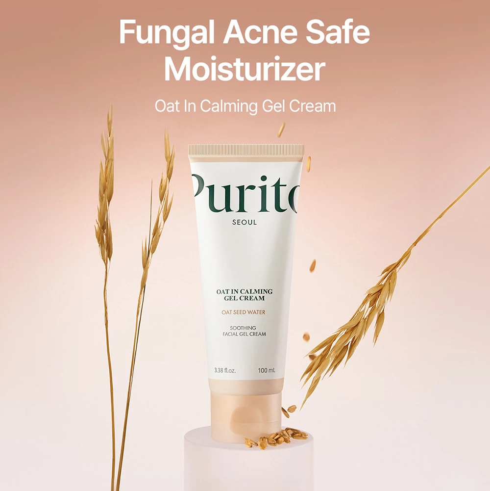 PURITO Oat-In crema-gel calmanta pentru fata Gel de fata - hidratare intensa si calmare ten sensibil, 100 ml