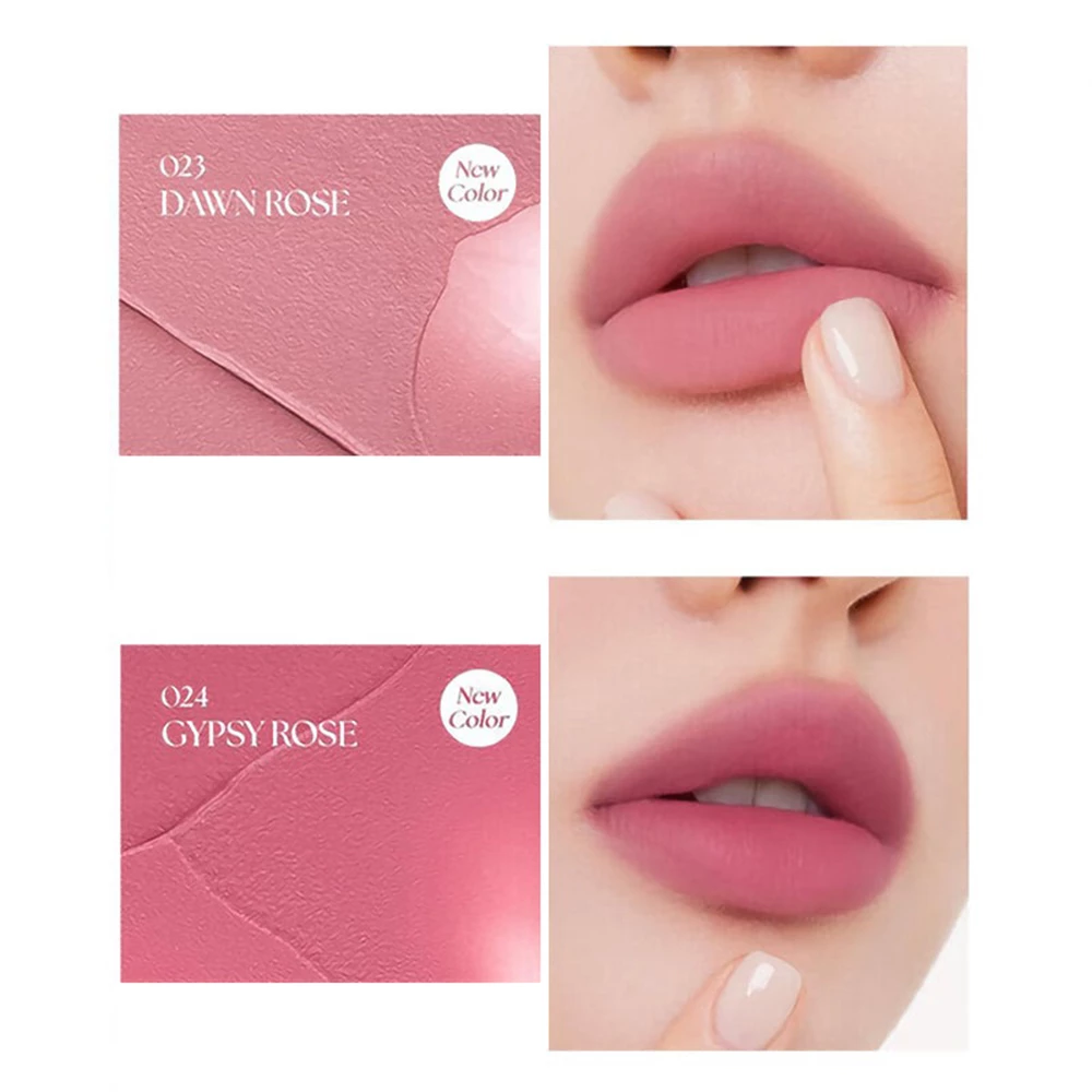 MUZIGAE MANSION Objet Liquid Ruj Lichid pentru Buze Dawn Rose 023 - Hidratare si Rezistenta Prelungita, 6 ml
