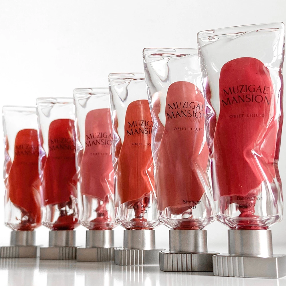 MUZIGAE MANSION Objet Liquid Ruj Lichid pentru Buze Dawn Rose 023 - Hidratare si Rezistenta Prelungita, 6 ml