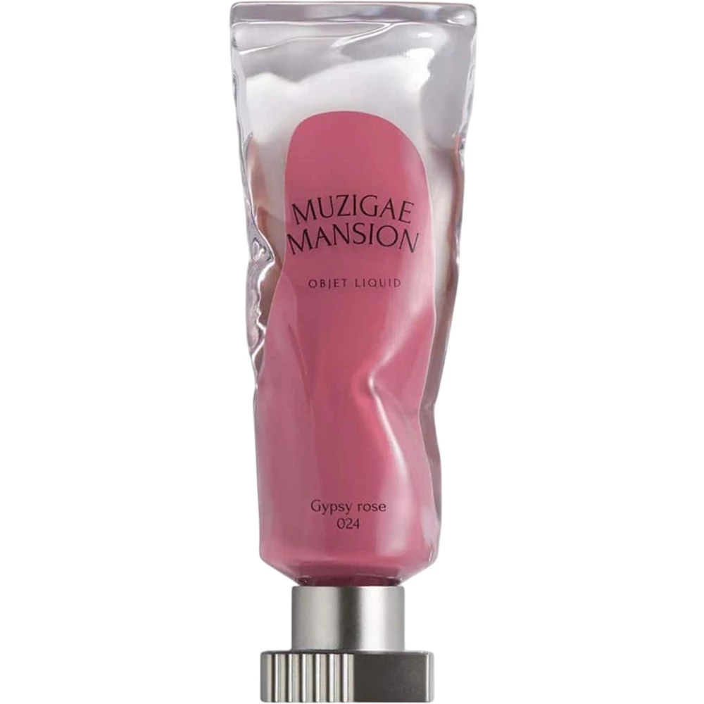 MUZIGAE MANSION Objet Liquid Ruj Lichid 024 Gypsy Rose - Hidratare Profunda si Culoare Intensa, 6 ml