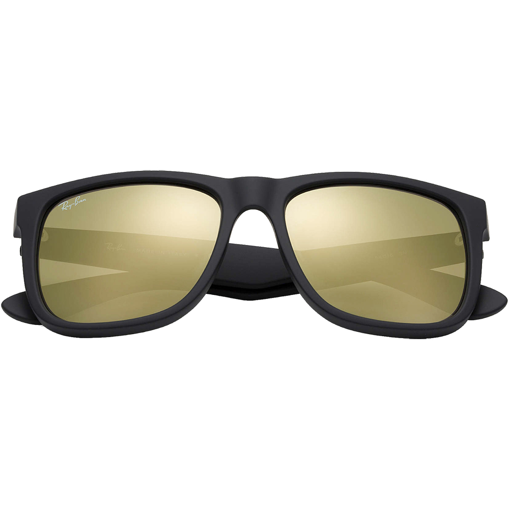 Ochelari de soare JUSTIN COLOR MIX RB 4165 Black/Gold Mirror Negru Barbati