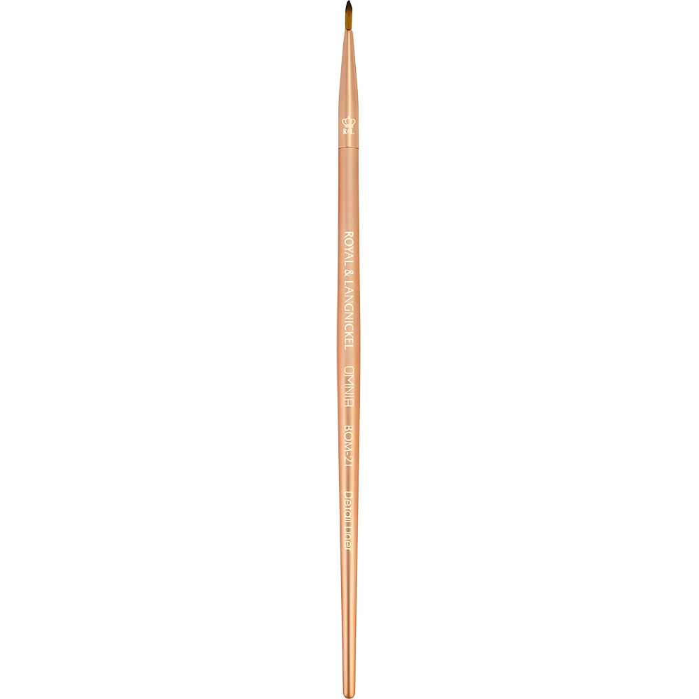 ROYAL AND LANGNICKEL Omnia Rose Gold Pensula Detail Liner pentru Linii Fine RG-01 - Precizie Profesionala si Aplicare Exacta, 1 buc