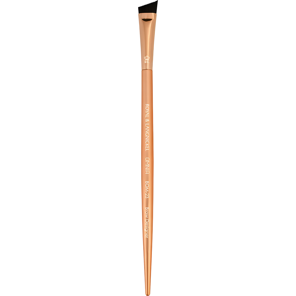 Omnia Rose Gold Pensula pentru aplicarea fardului de sprancene